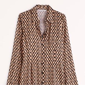 Abercrombie Checkered Button Up